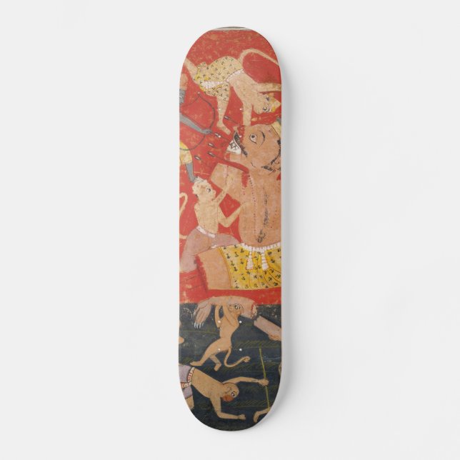 Demon Kumbhakarna besiegt durch Rama und Lakshmana Skateboard (Vorderseite)