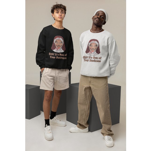 Demon Nun Halloween Sweatshirt (Von Creator hochgeladen)