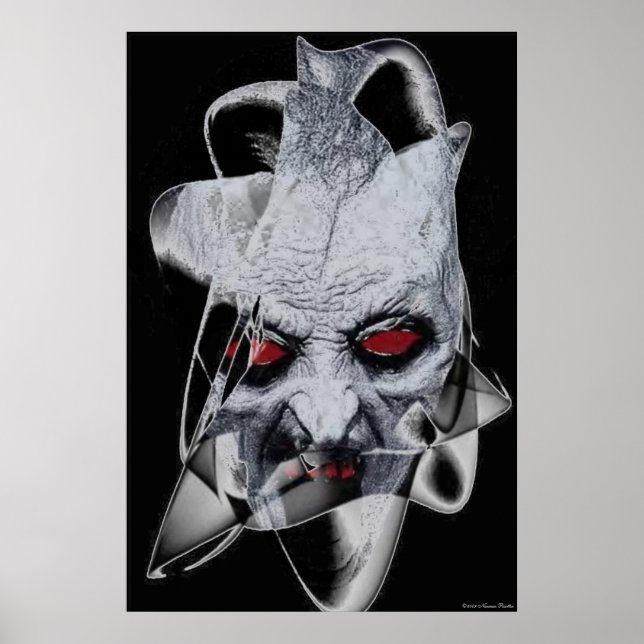 Demon Print Poster (Vorne)