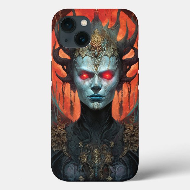 Demon Queen Dark Goddess Fantasy Art Case-Mate iPhone Hülle (Rückseite)