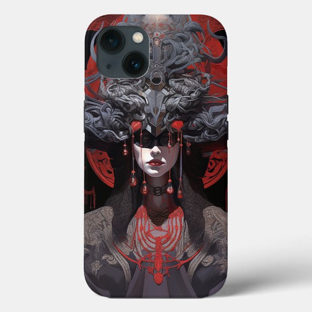 Demon Queen Fantasy Art Case-Mate iPhone Hülle (Rückseite)