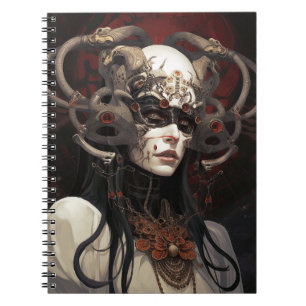 Demon Queen Fantasy Art Notizblock