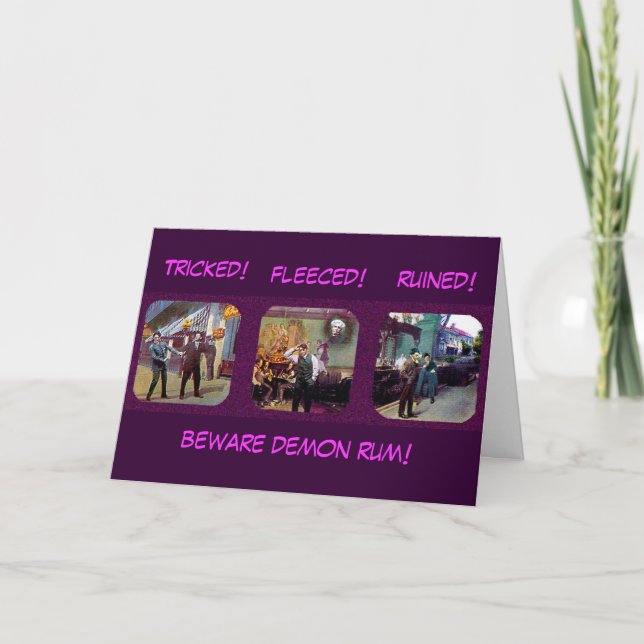 Demon Rum - Card Karte (Vorderseite)