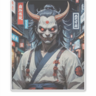 Demon Samurai Aufkleber