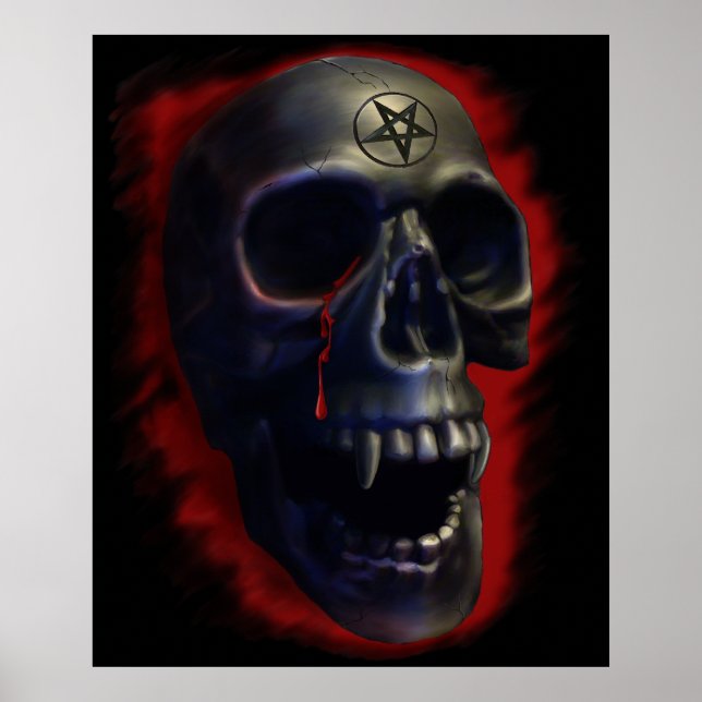 Demon Skull 1 Poster (Vorne)