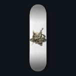 Demon Skull Python Snake Skateboard<br><div class="desc">Dieses Design kann personalisiert werden, indem Sie die Option Anpassen auswählen, um Text hinzuzufügen oder andere Änderungen vorzunehmen. Wenn dieses Produkt die Möglichkeit hat, das Design auf einen anderen Gegenstand zu übertragen, stellen Sie bitte sicher, dass das Design bei Bedarf angepasst wird. Kontaktieren Sie mich unter colorflowcreations@gmail.com , wenn Sie...</div>