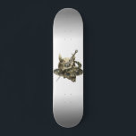 Demon Skull Python Snake Skateboard<br><div class="desc">Dieses Design kann personalisiert werden, indem Sie die Option Anpassen auswählen, um Text hinzuzufügen oder andere Änderungen vorzunehmen. Wenn dieses Produkt die Möglichkeit hat, das Design auf einen anderen Gegenstand zu übertragen, stellen Sie bitte sicher, dass das Design bei Bedarf angepasst wird. Kontaktieren Sie mich unter colorflowcreations@gmail.com , wenn Sie...</div>