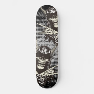 Demon Skull Skateboard