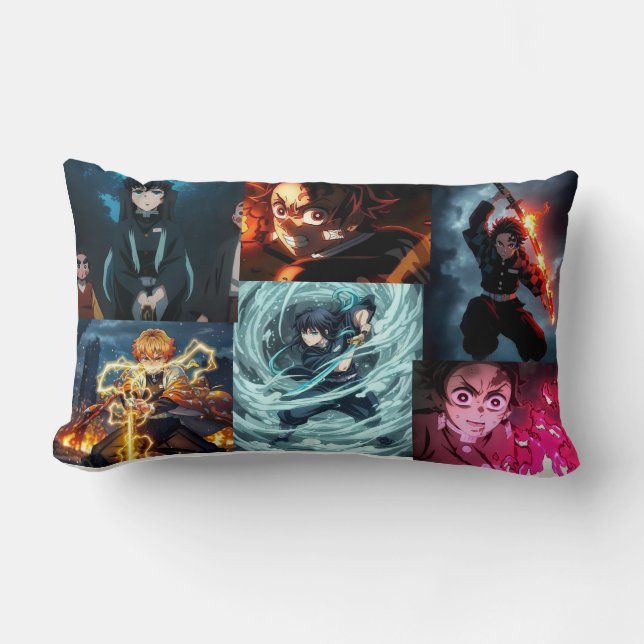 DEMON SLAYERS Throw Pillow Lendenkissen (Vorderseite)