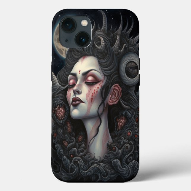 Demon Woman Queen Dark Fantasy Art Case-Mate iPhone Hülle (Rückseite)