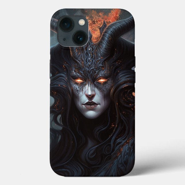 Demon Woman Queen Dark Fantasy Art Case-Mate iPhone Hülle (Rückseite)