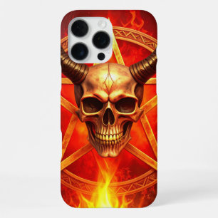 Demonenschädel iPhone / iPad-Hülle 16 Pro Max Hülle