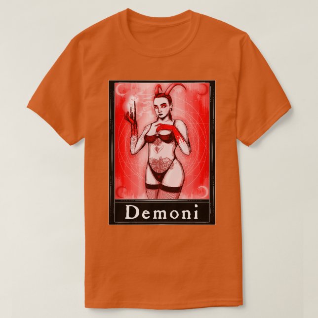 Demoni Tarot T-Shirt (Design vorne)