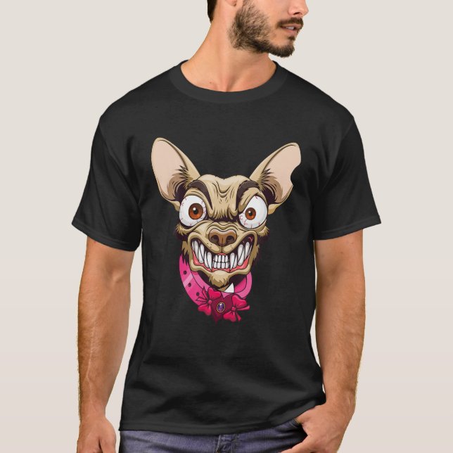 Demonic Chihuahua, Evil Chihuahua, Angry Chihuahua T-Shirt (Vorderseite)