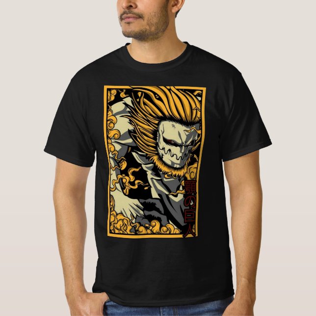 Demonischer Zorn T-Shirt (Vorderseite)