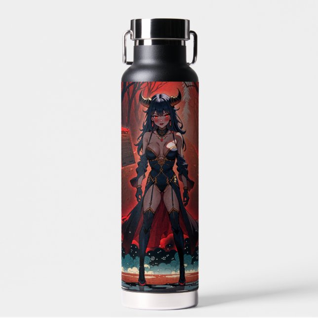 Demonstration mit Kontakt an Crossroads, Anime Dem Trinkflasche (Vorne)