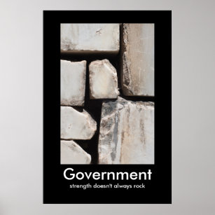 Demotivationspaket der Regierung Poster