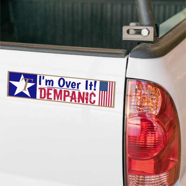 Dempanic - Ich bin damit fertig Autoaufkleber (Auf Lkw)