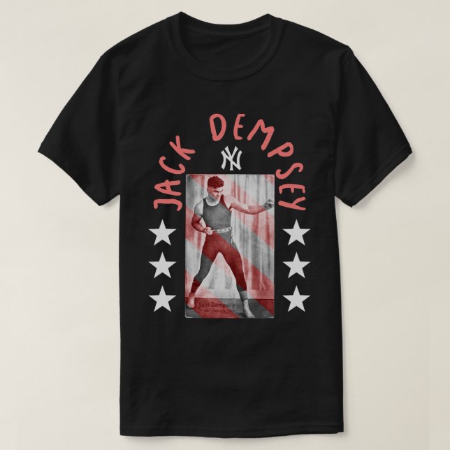 Dempsey bekannt als "Manassa Mauler" in T-Shirt (Design vorne)