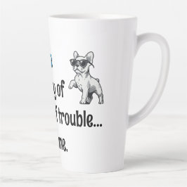 Demure Frenchie Tasse