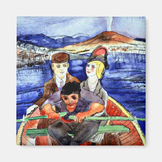 Demuth - Die Bootsfahrt von Sorrento Magnet (Vorne)