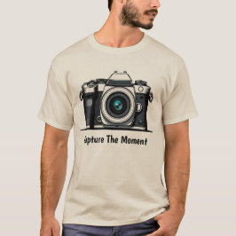 Den Augenblick erfassen - T-Shirt der Kamera für K