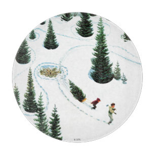 Den Baum abschneiden Schneidebrett