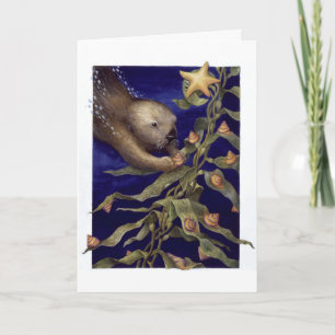 Den Baum beschneiden Feiertagskarte