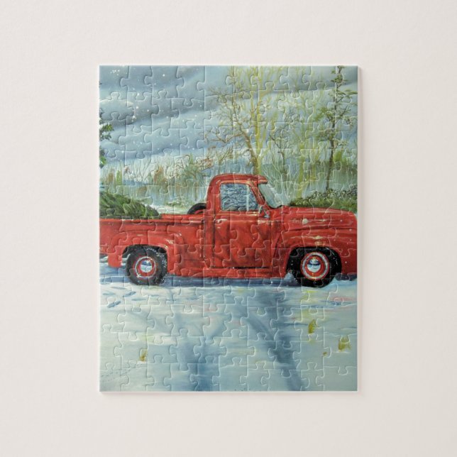 Den Baum für Weihnachten aufheben (Vertikal)