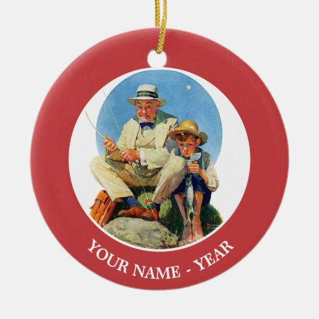 Den Großen einholen Keramik Ornament (Vorne)