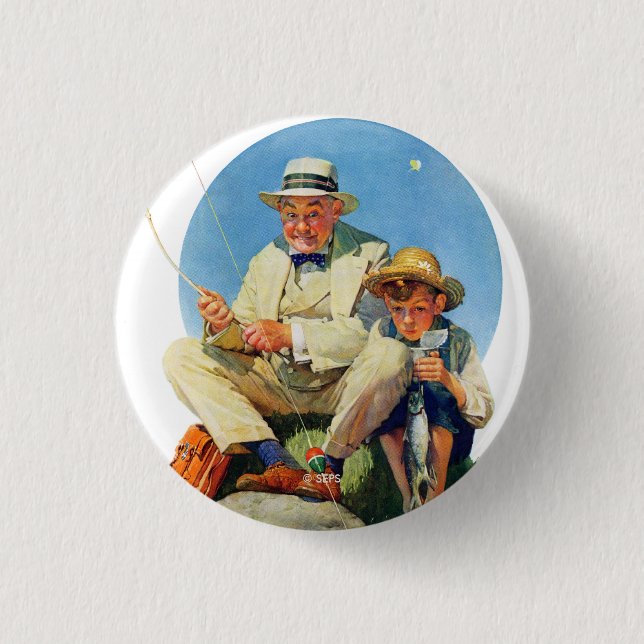 Den Großen Fangen Button (Vorderseite)