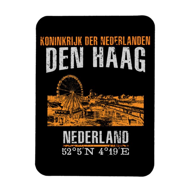 Den Haag Magnet (Vertikal)