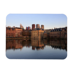 Den Haag Skyline in den Niederlanden Magnet