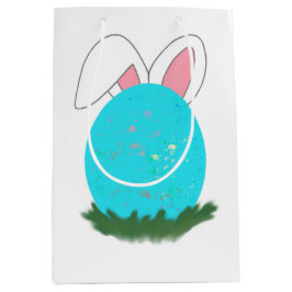 Den Hasenpfad hinunterhoppeln! Mittlere Geschenktüte