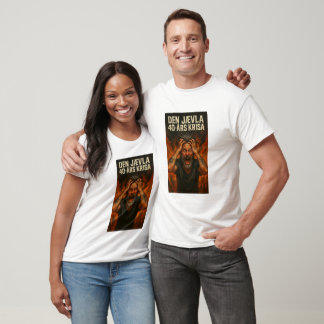 Den Jævla 40års Krise | AI Kunst T-Shirt