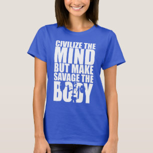 Den Körper retten, das Frauentraining Motivierend  T-Shirt