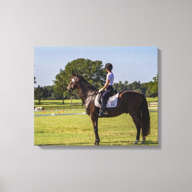 Den Kurs abgestalten Leinwanddruck (Vorderseite)