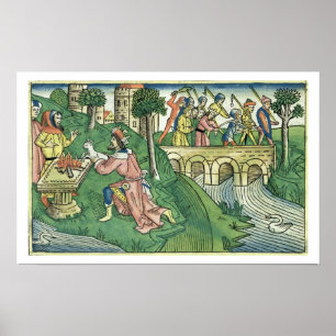 Den Leuten von Damaskus werden Gefangener genommen Poster