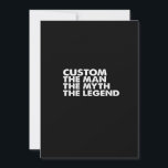 den Mann den Mythos der Legende Einladung<br><div class="desc">den Mann den Mythos der Legende</div>