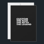 den Mann den Mythos der Legende Einladung<br><div class="desc">den Mann den Mythos der Legende</div>