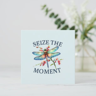 Den Moment nutzen - Künstlerische Libelle