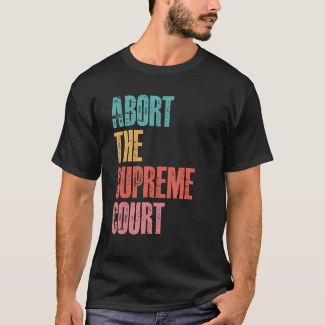 Den Obersten Gerichtshof für Frauenrechte abschaff T-Shirt (Vorderseite)