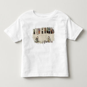 "Den Platz-Tanz glatt machend" (Tinte auf Papier) Kleinkind T-shirt
