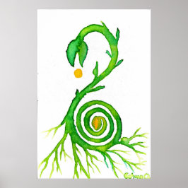 den Samen eines neuen Lebens Poster