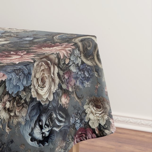Den Schleier kanalisieren – Gothic Large Pattern Tischdecke (Beispiel)
