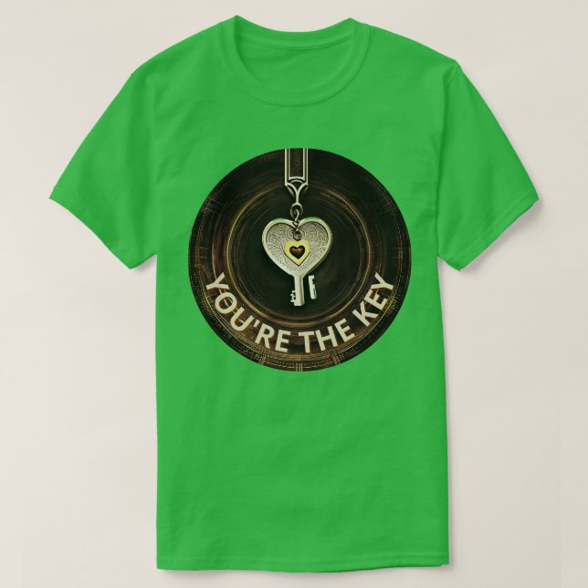 den Schlüssel T-Shirt (Design vorne)