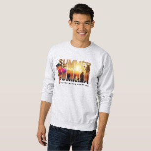 Den Sommer umarmen Männer Sweatshirt