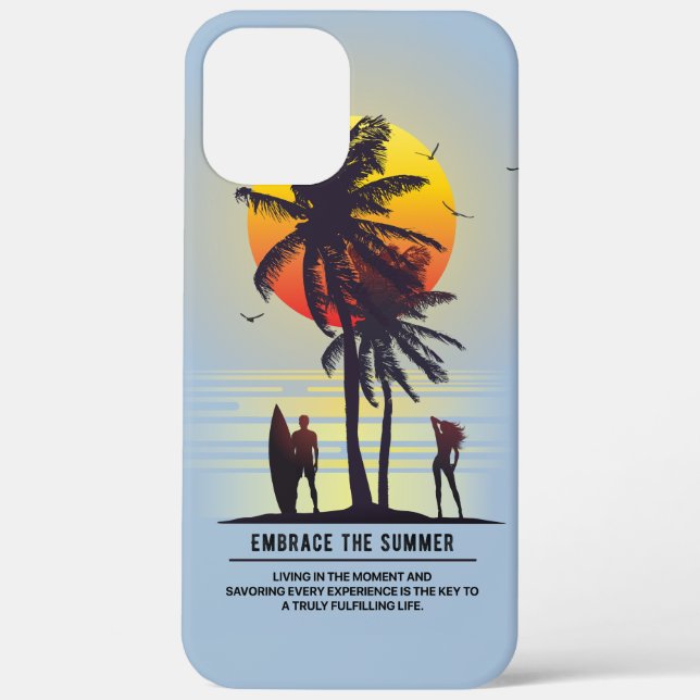 Den Sommer verkraften | Case-Mate iPhone Hülle (Rückseite)
