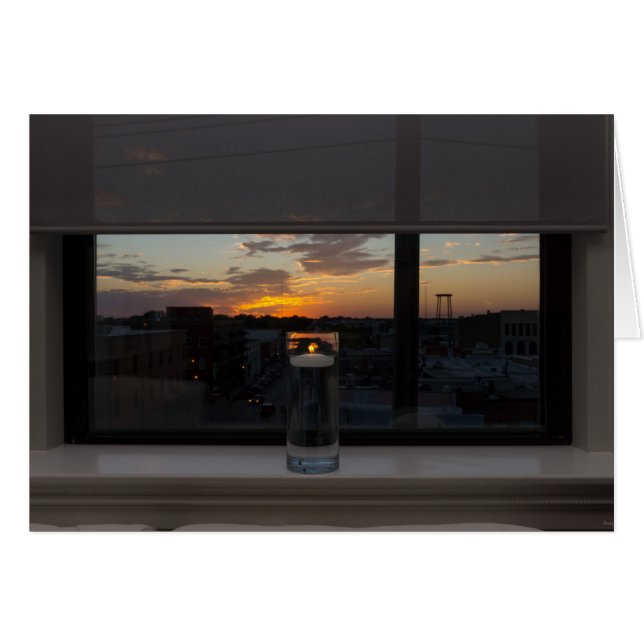 Den Sonnenuntergang beobachten (Vorderseite (Horizontal))