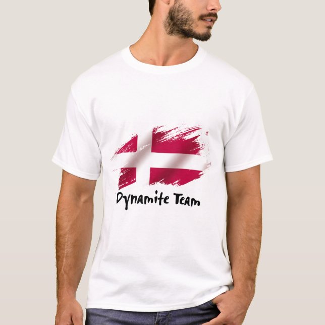 den Spitznamen für die dänische Nationalmannschaft T-Shirt (Vorderseite)